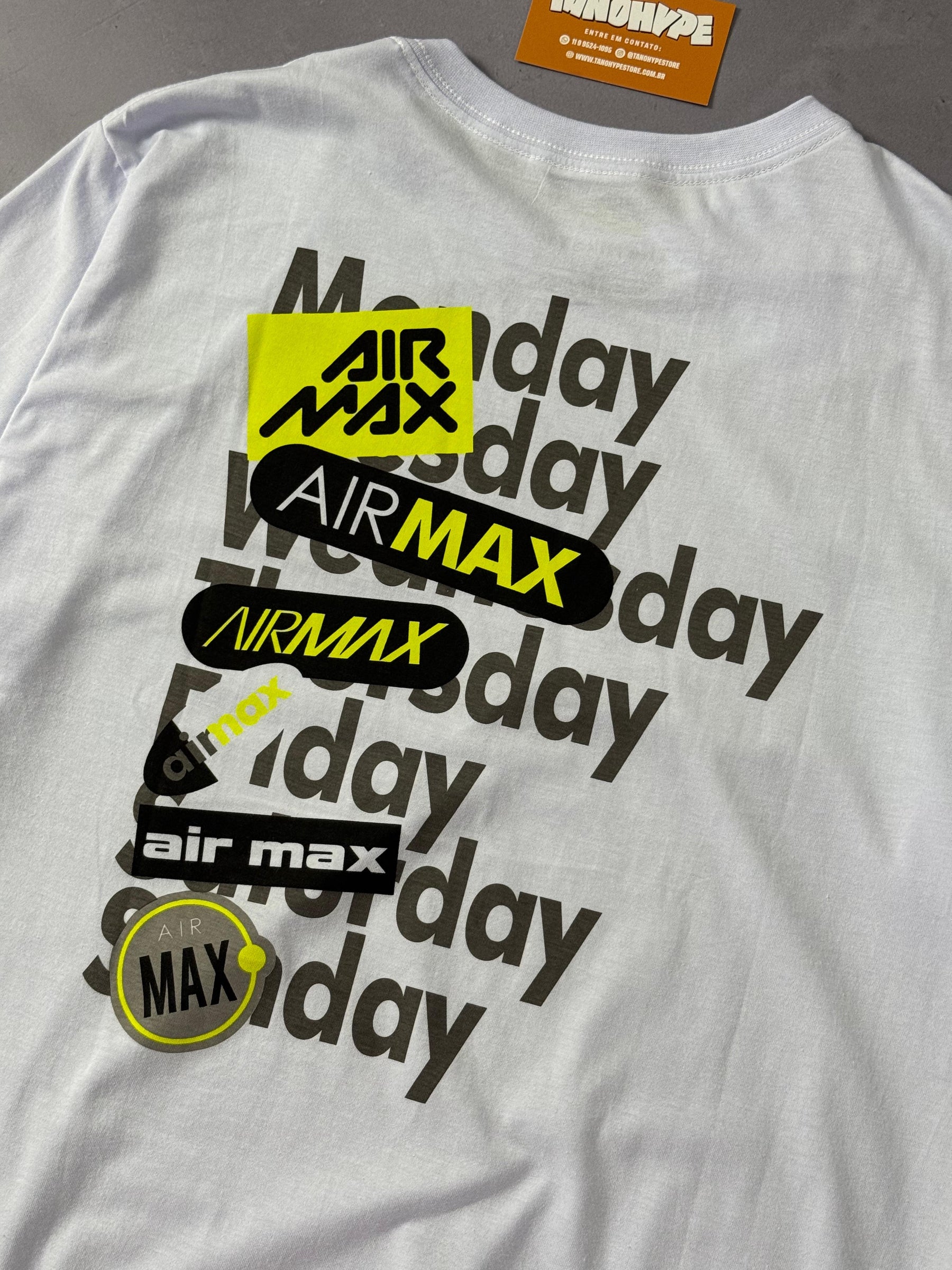 Camiseta Nike AirMax Day - Branco