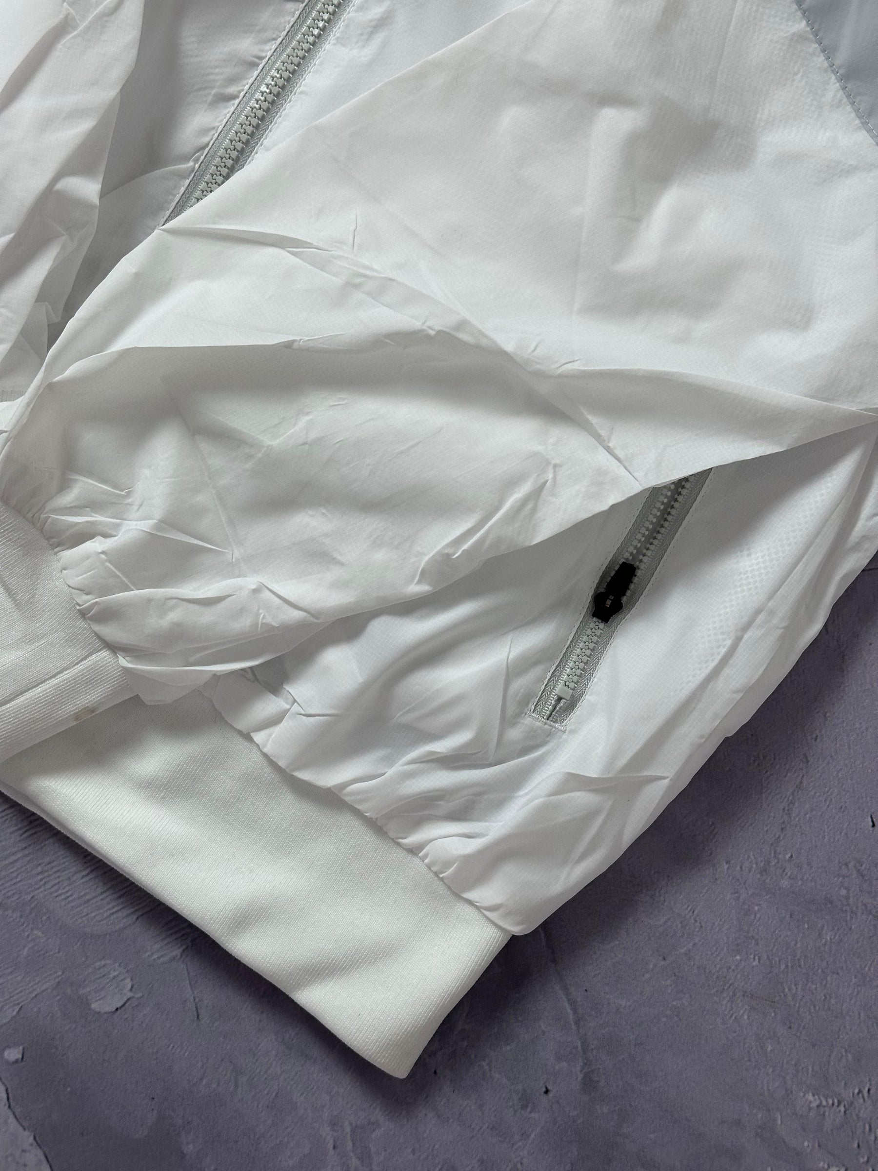 Conjunto Nike - Calça + Corta Vento Cinza/Branco