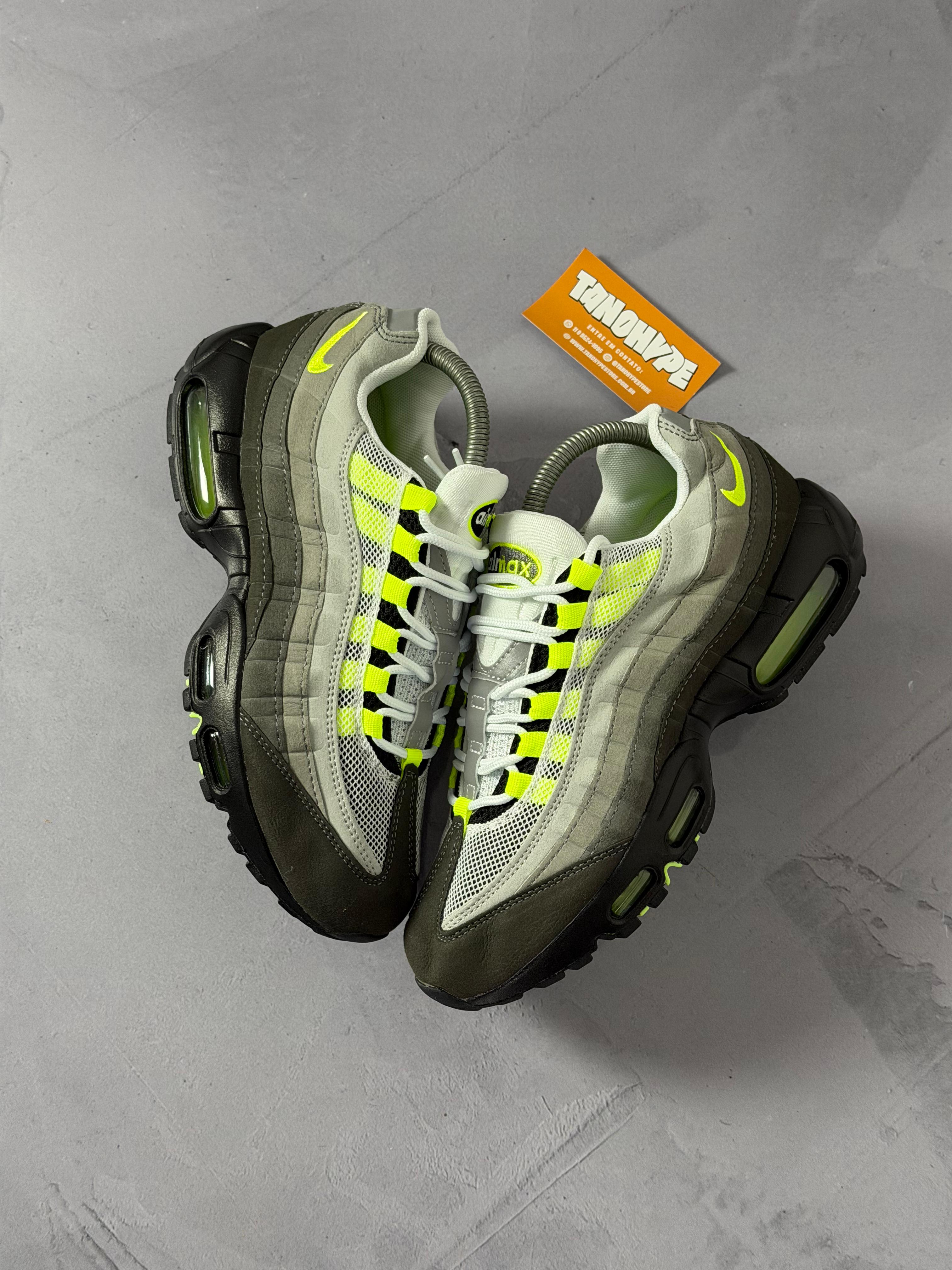 スニーカー nike air max 95 neon 28cm Tênis Nike Air Max 95 - Neon Green – TA NO HYPE | Oficial