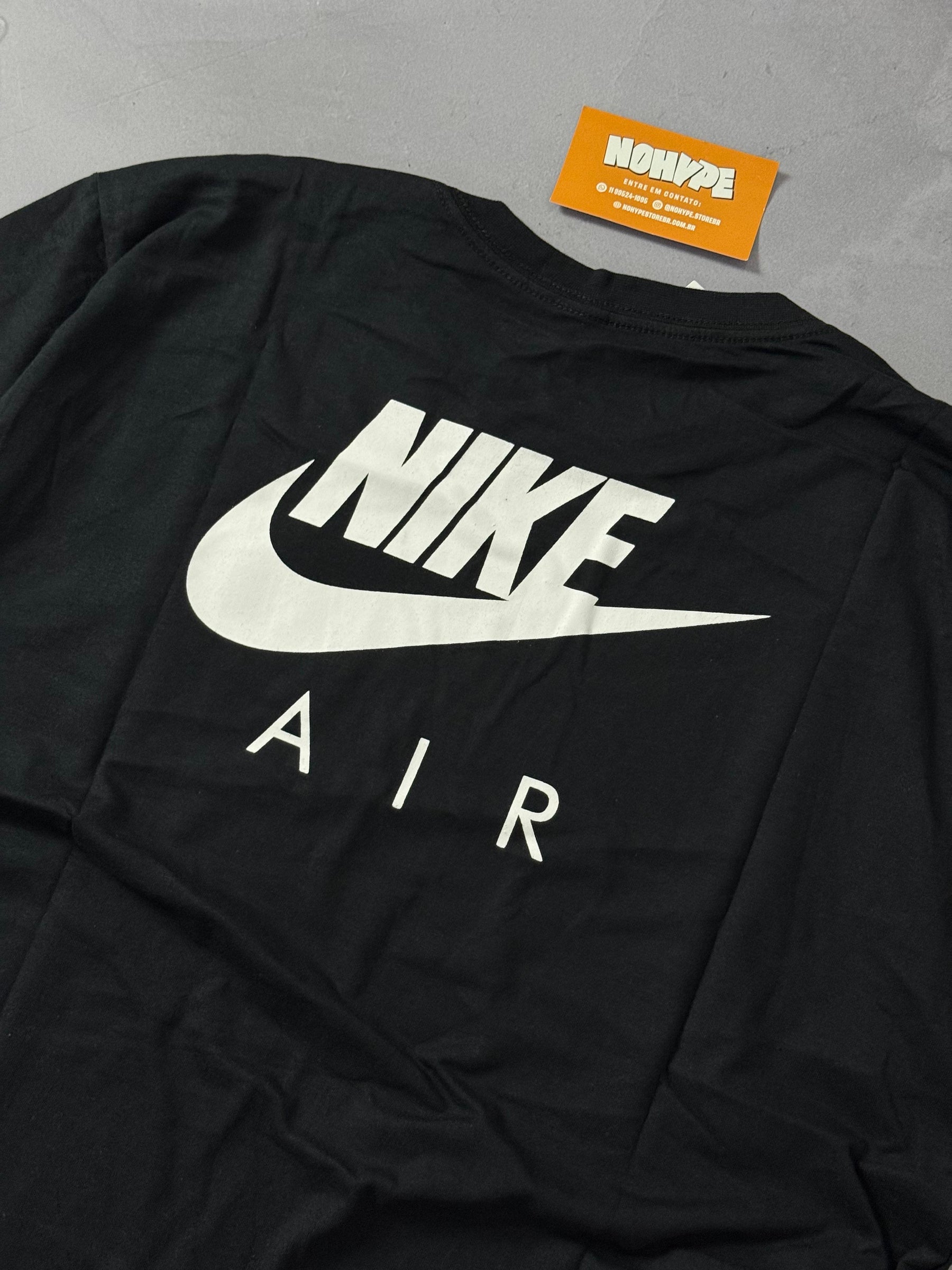 Camiseta Nike Air Futura - Preto
