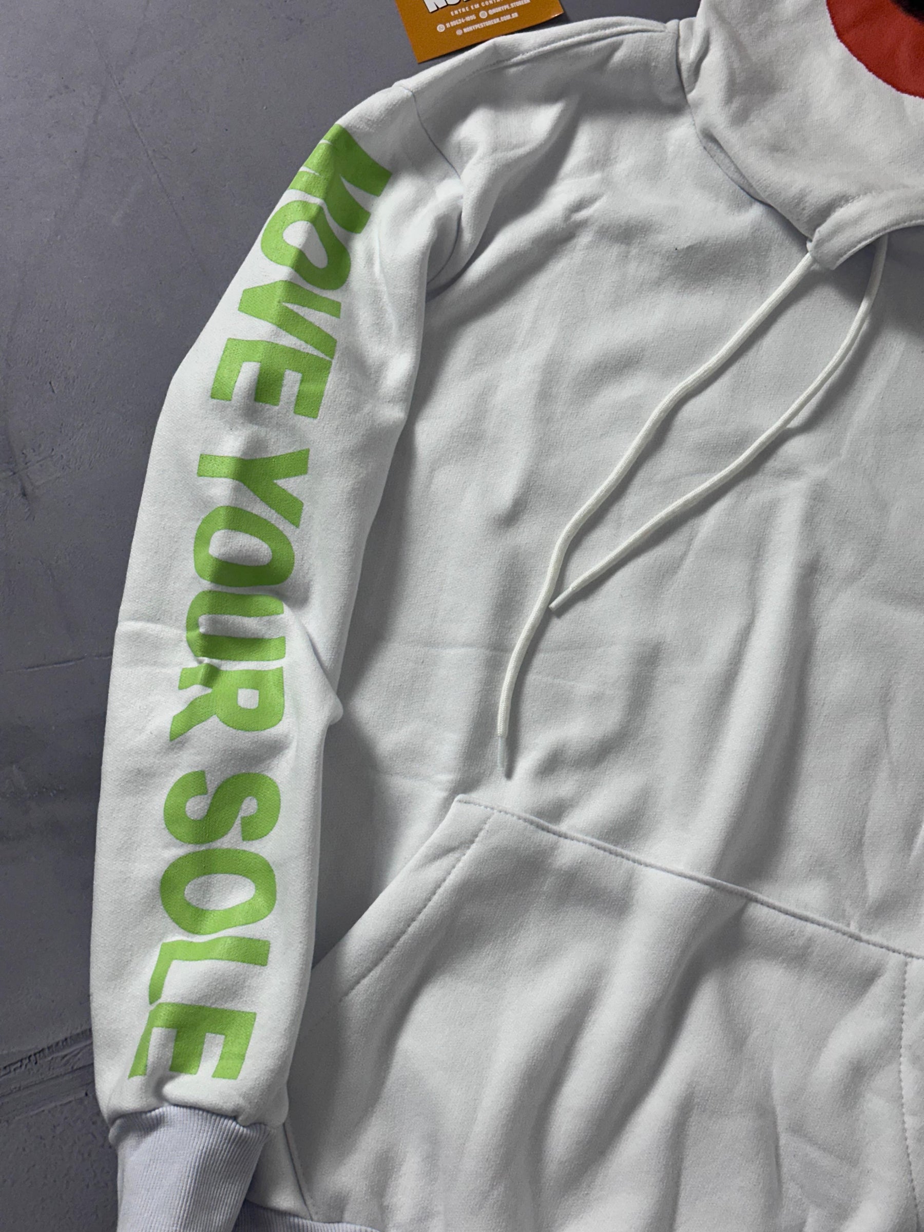 Moletom Nike World Tour - Branco