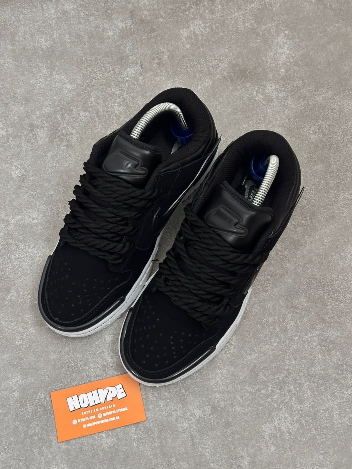 Tênis Nike Dunk Twist - Preto/Branco