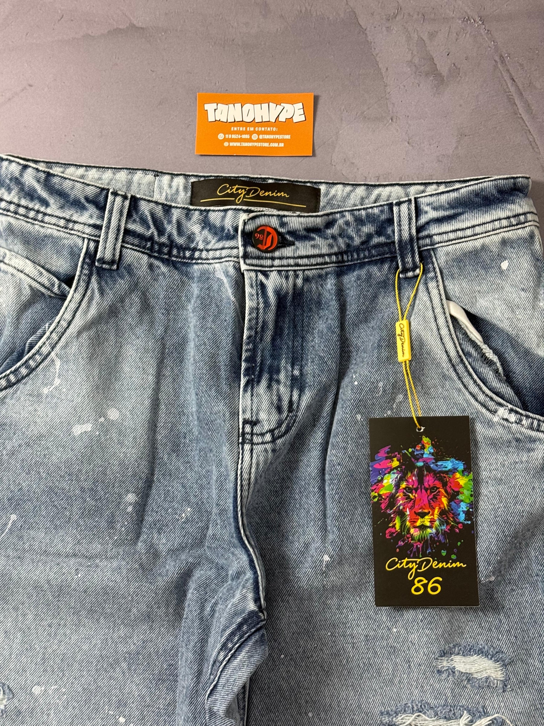 Calça Jeans City Denim - 10