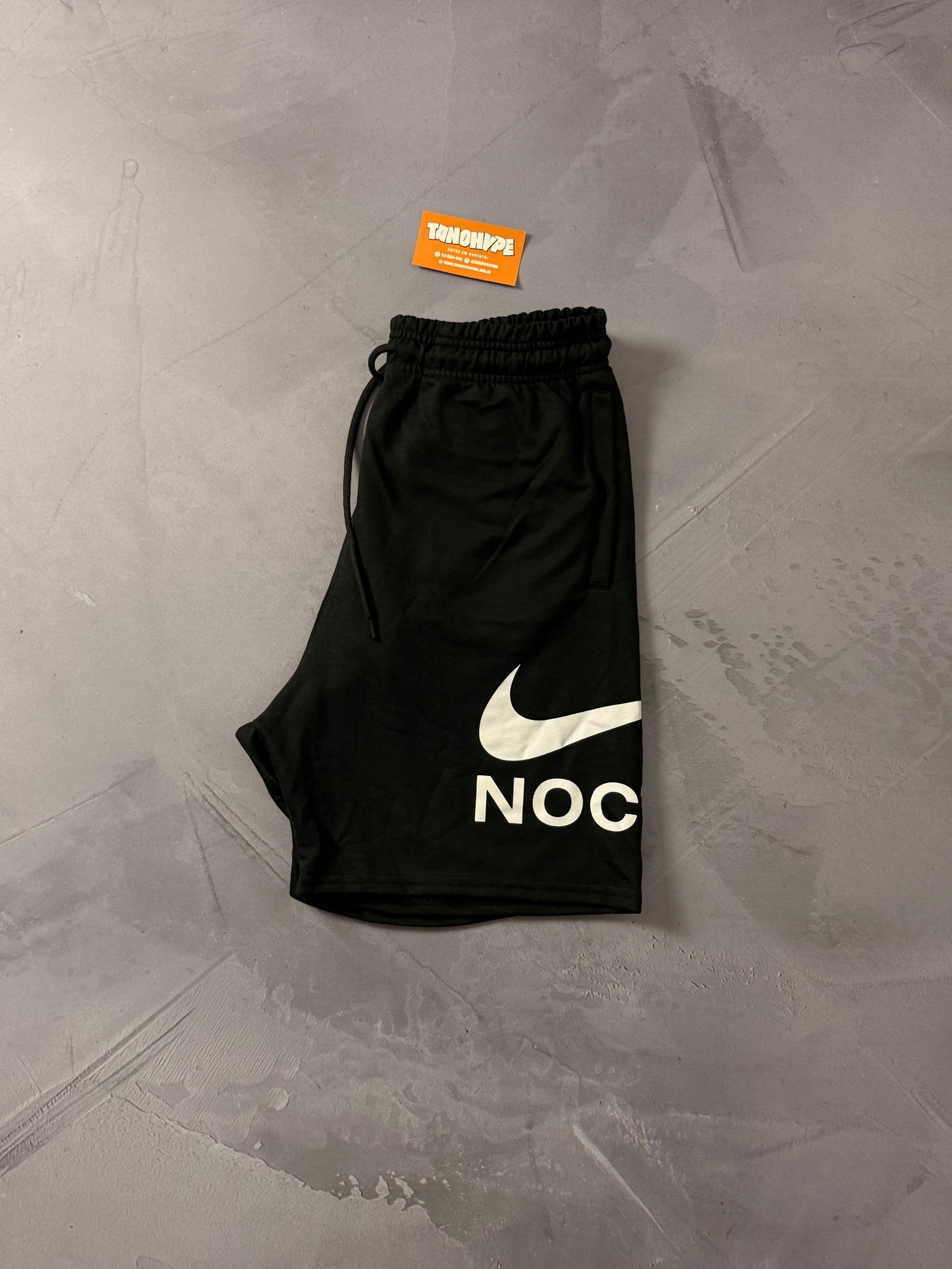 Shorts Moletom Nike x Nocta - Preto