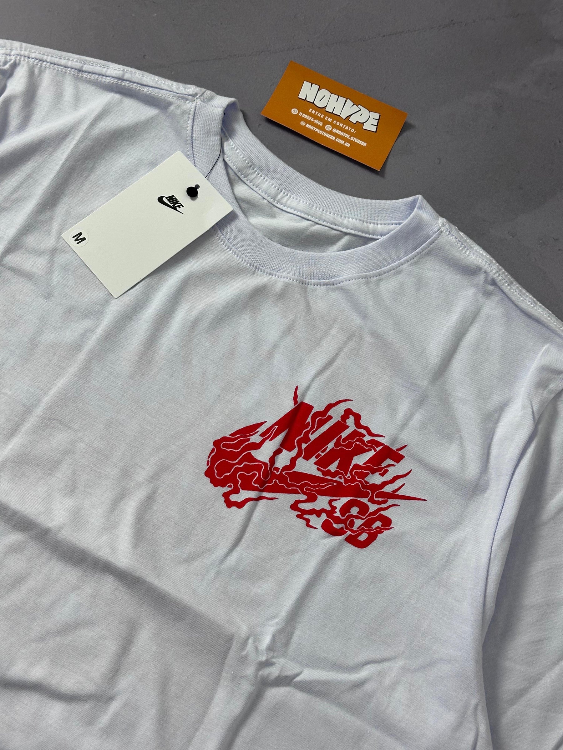 Camiseta Nike Sb Dragon - Branco