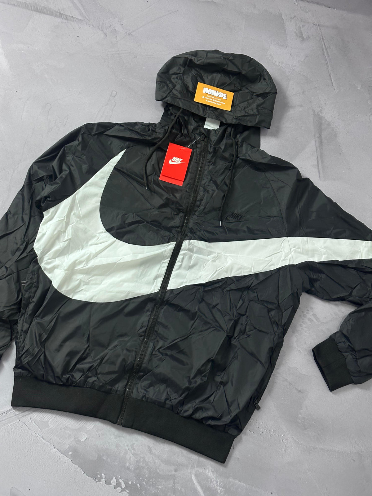 Corta Vento Nike Big Swoosh - Preto