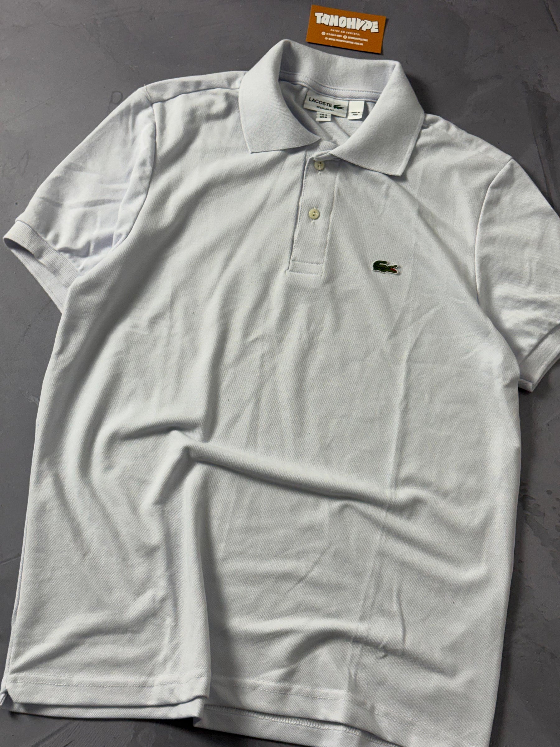 Polo Lacoste - Branca