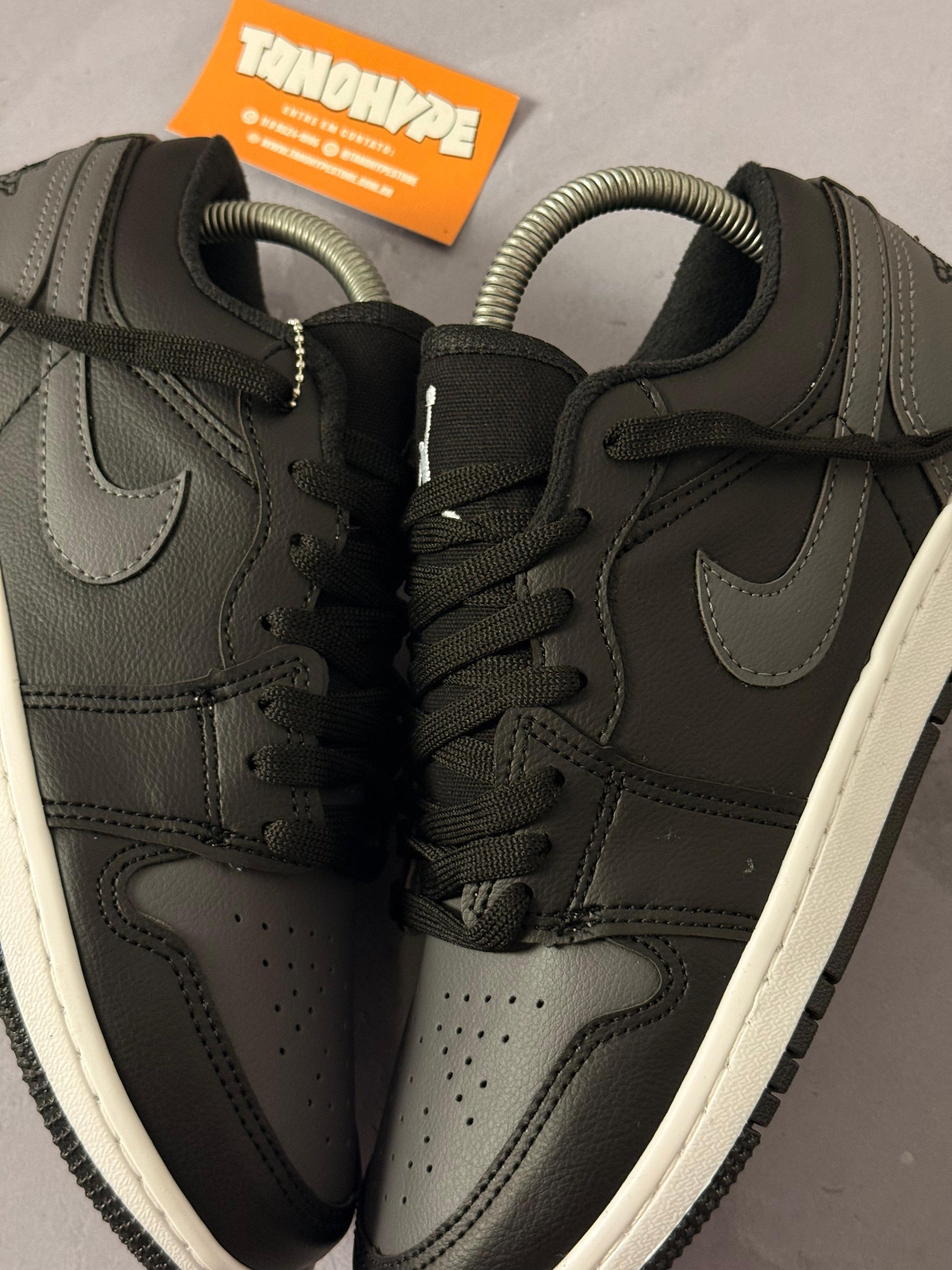 Tênis Nike Air Jordan Low 1 - Grey Dark