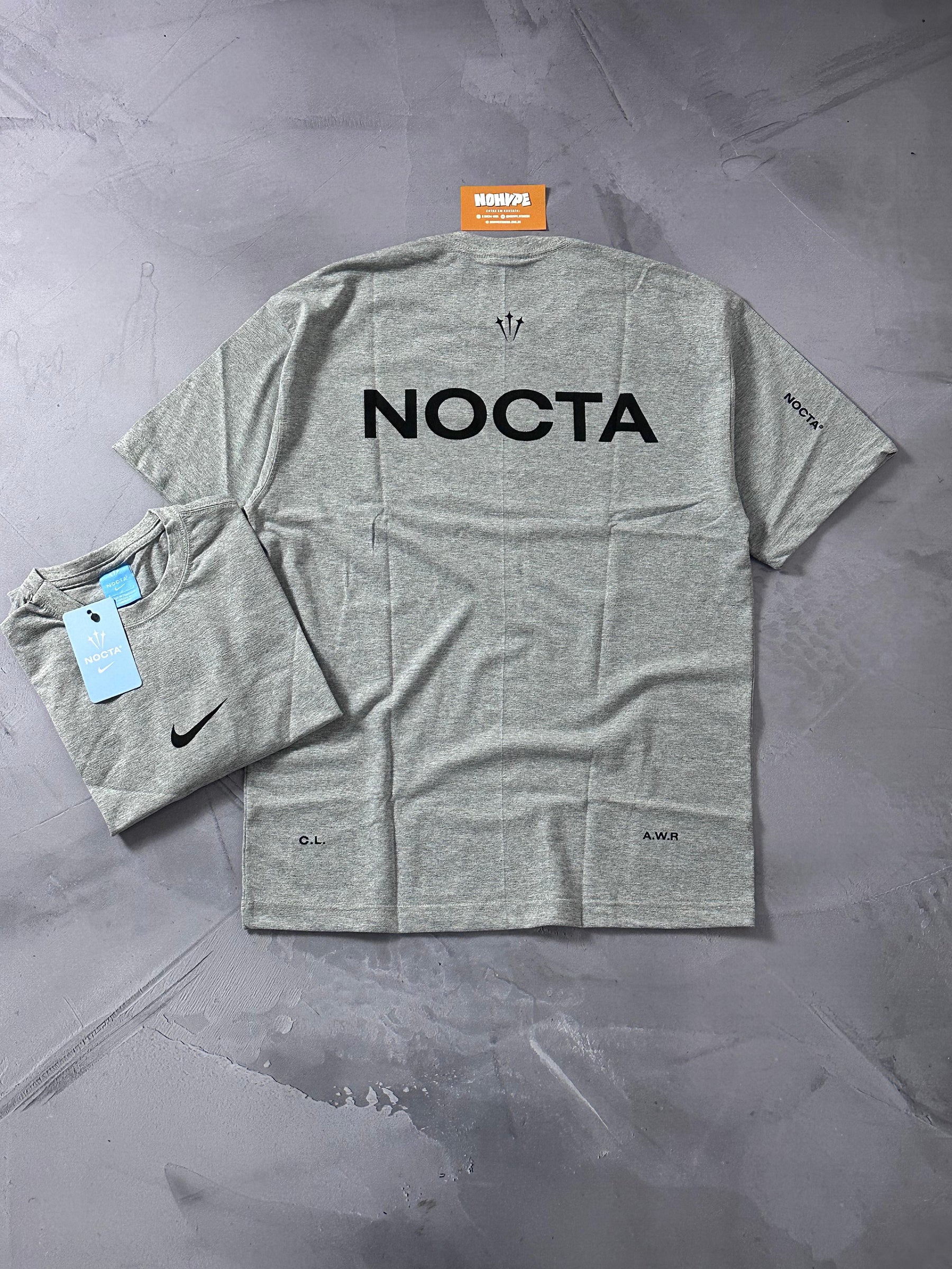 Camiseta Nike x Nocta Big Body CS - Cinza