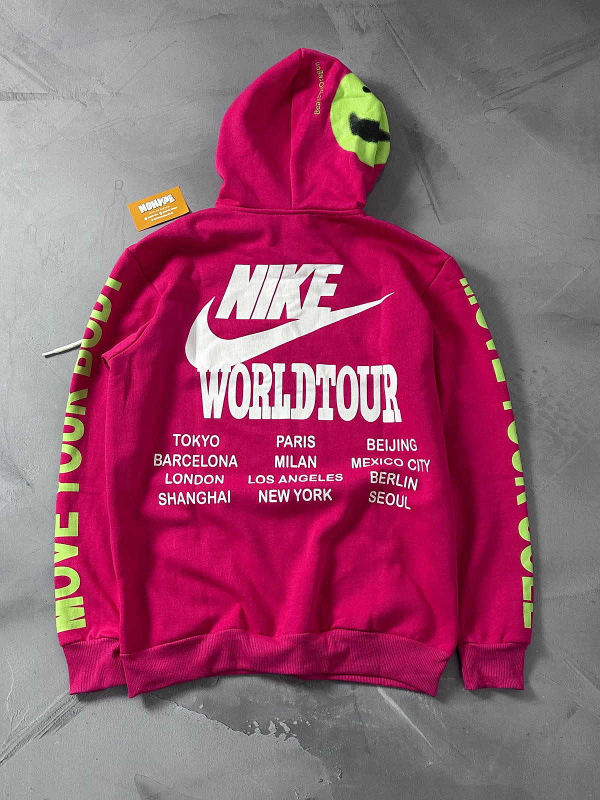 Moletom Nike World Tour - Rosa