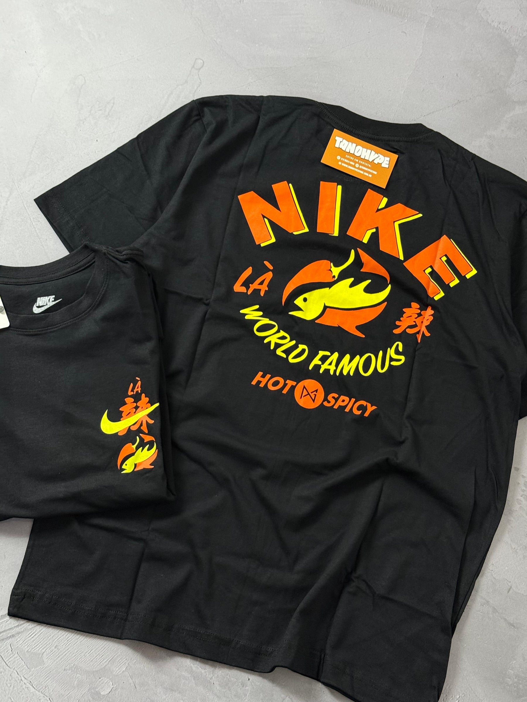 Camiseta Nike Hot & Spicy - Preto