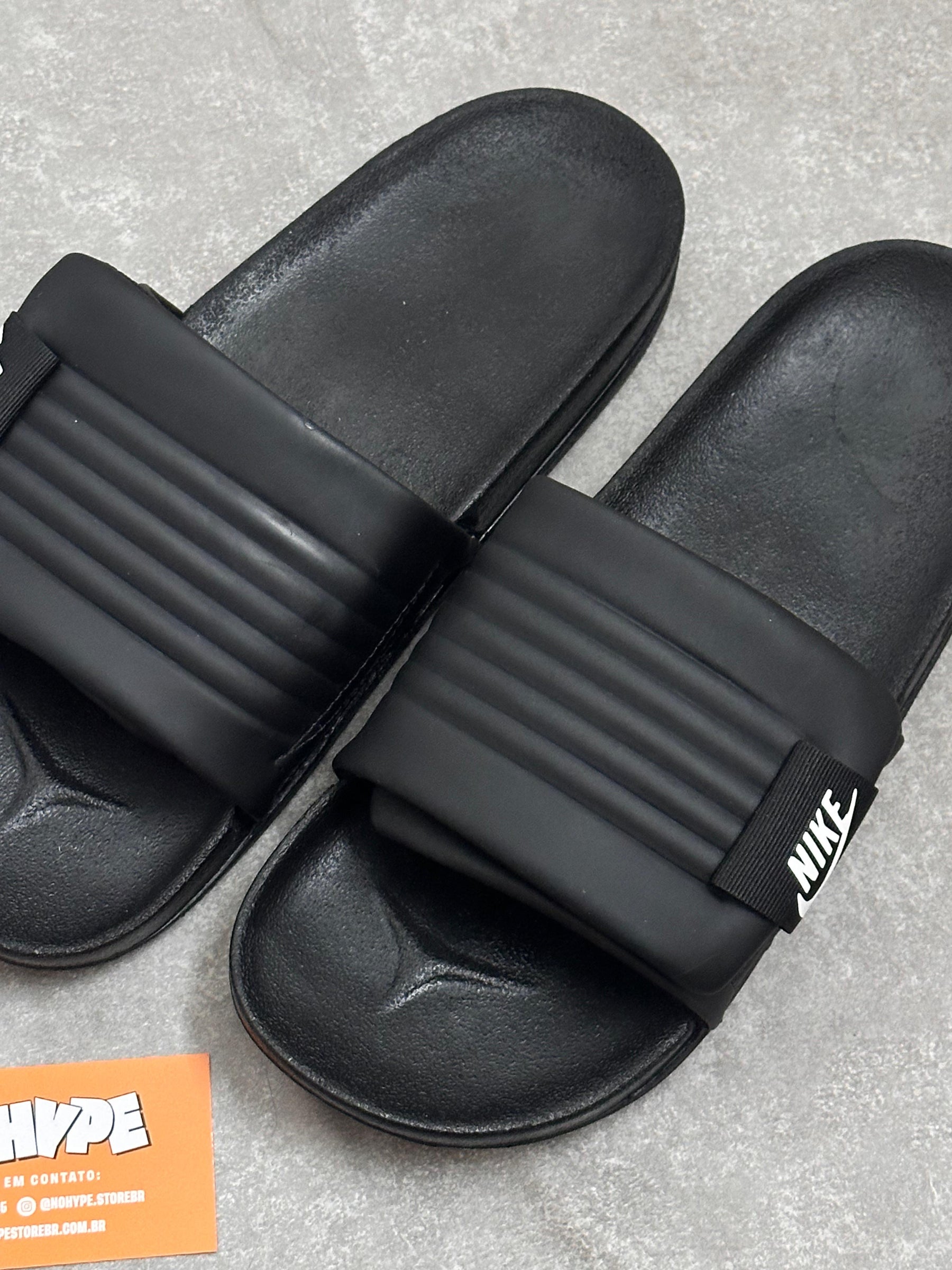 Chinelo Slide Nike Offcourt Adjust - Preto