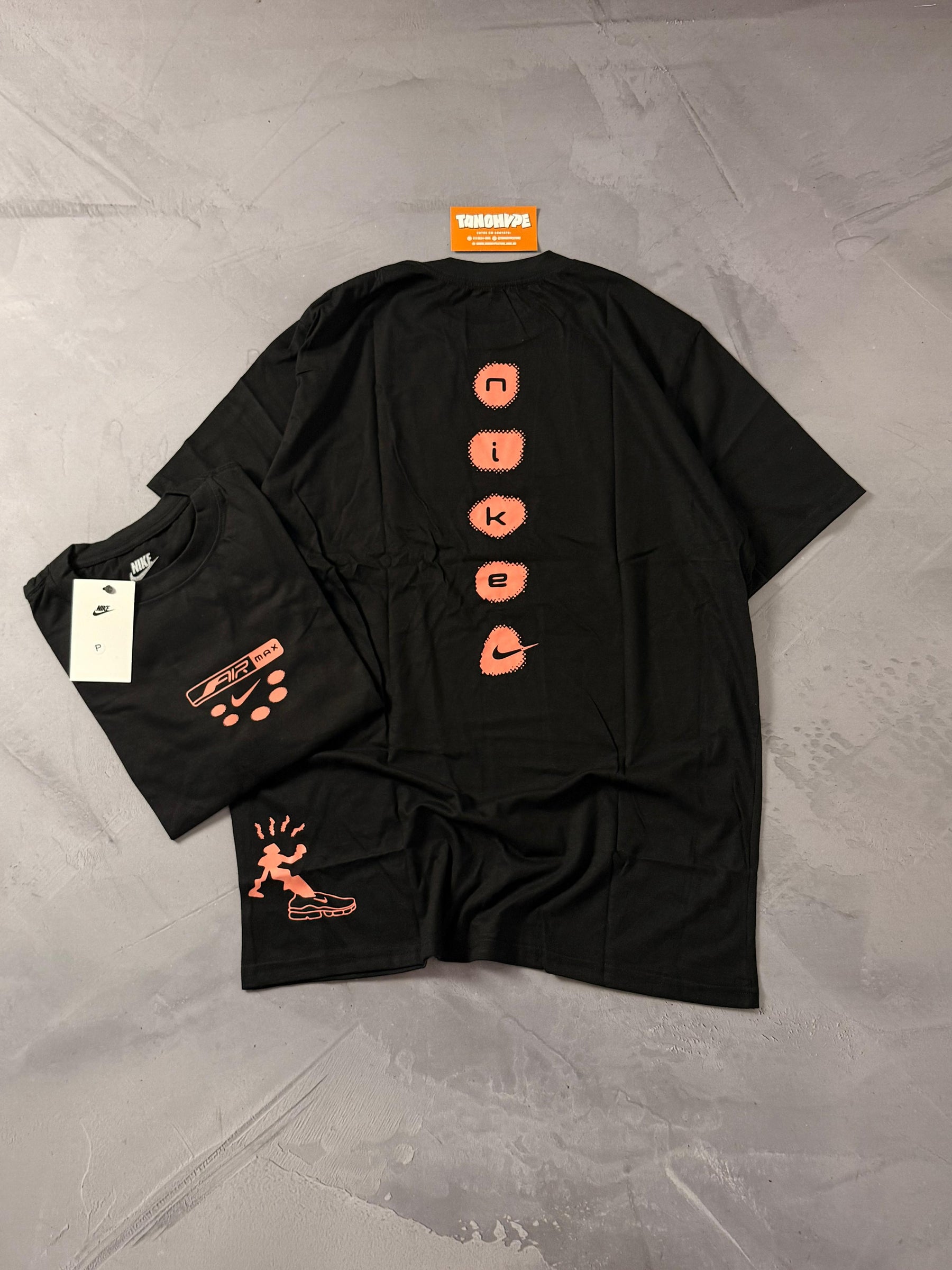 Camiseta Nike Air Max - Preto