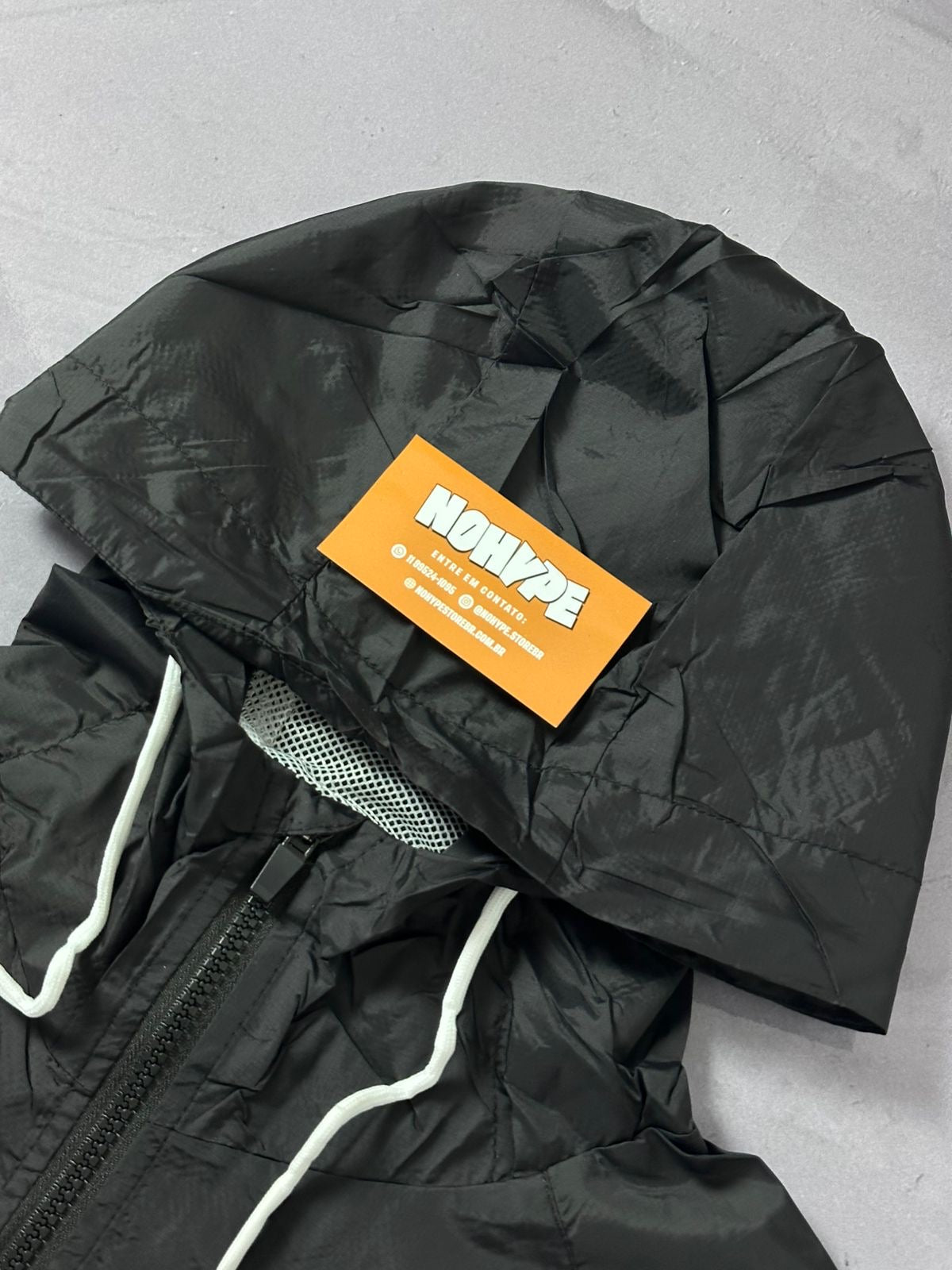 Conjunto Nike - Calça + Corta Vento Preto