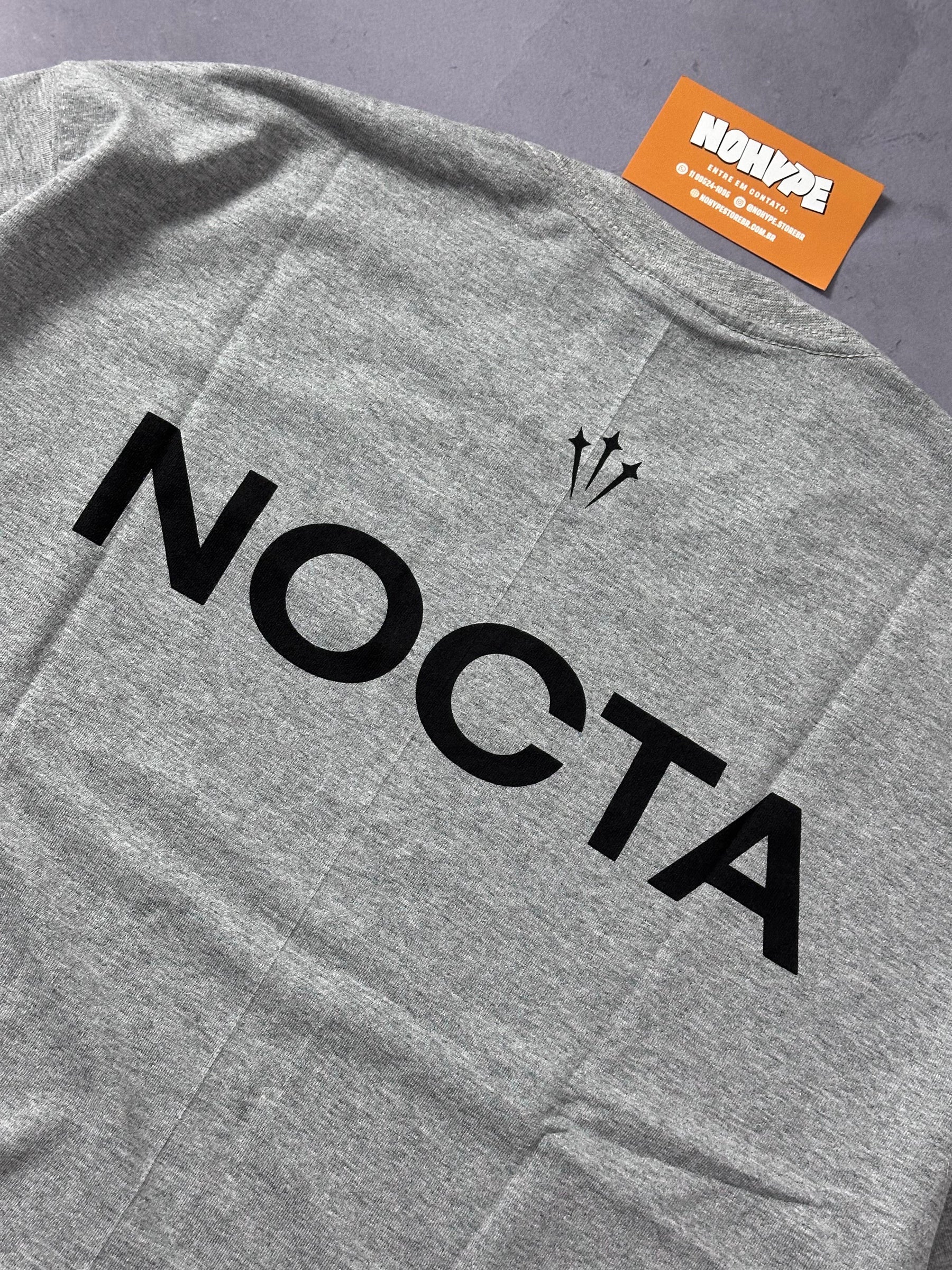Camiseta Nike x Nocta Big Body CS - Cinza