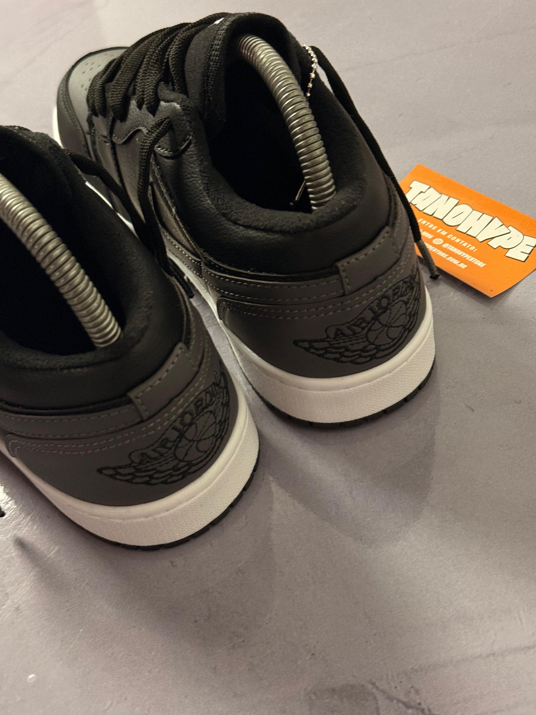 Tênis Nike Air Jordan Low 1 - Grey Dark