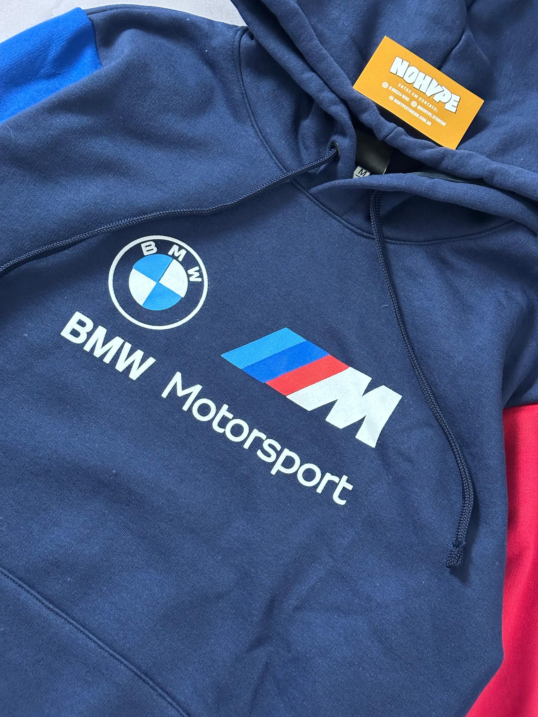 Moletom Puma x Bmw - Azul