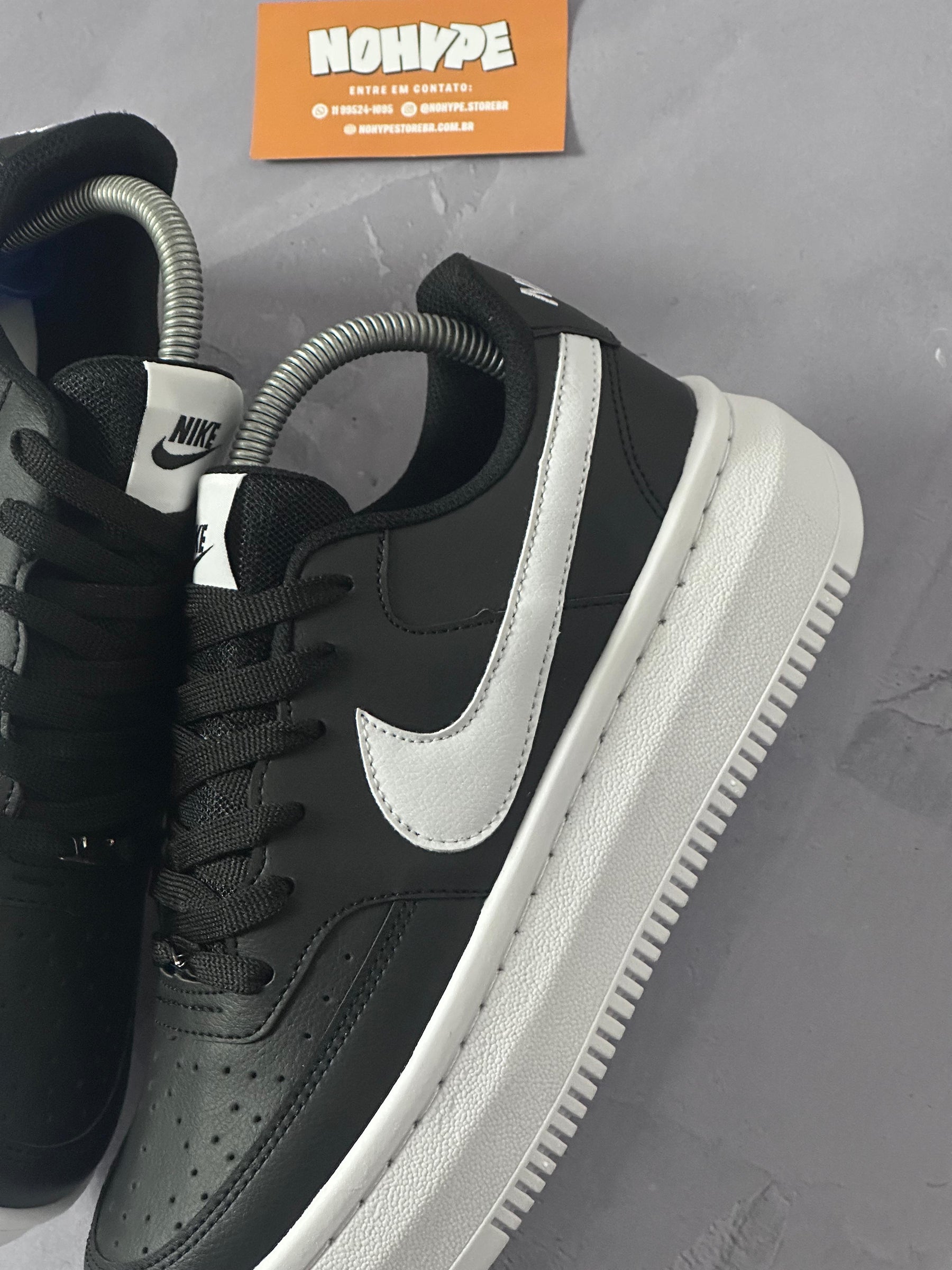 Tênis Nike Court Vision Alta - Preto