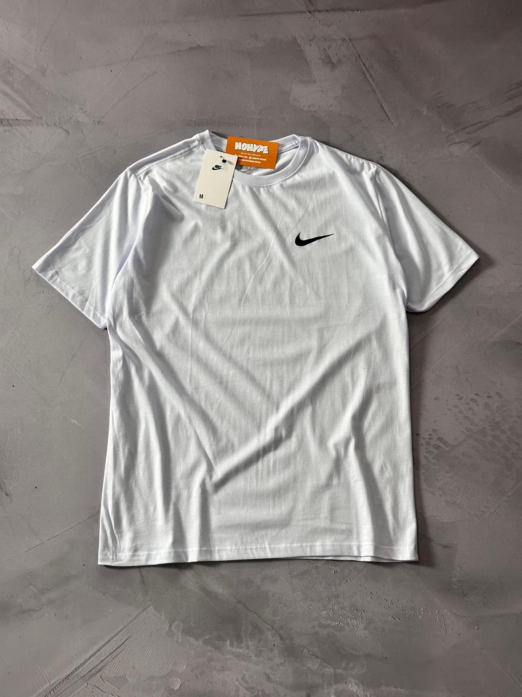 Camiseta Nike x Stussy Logo - Branco