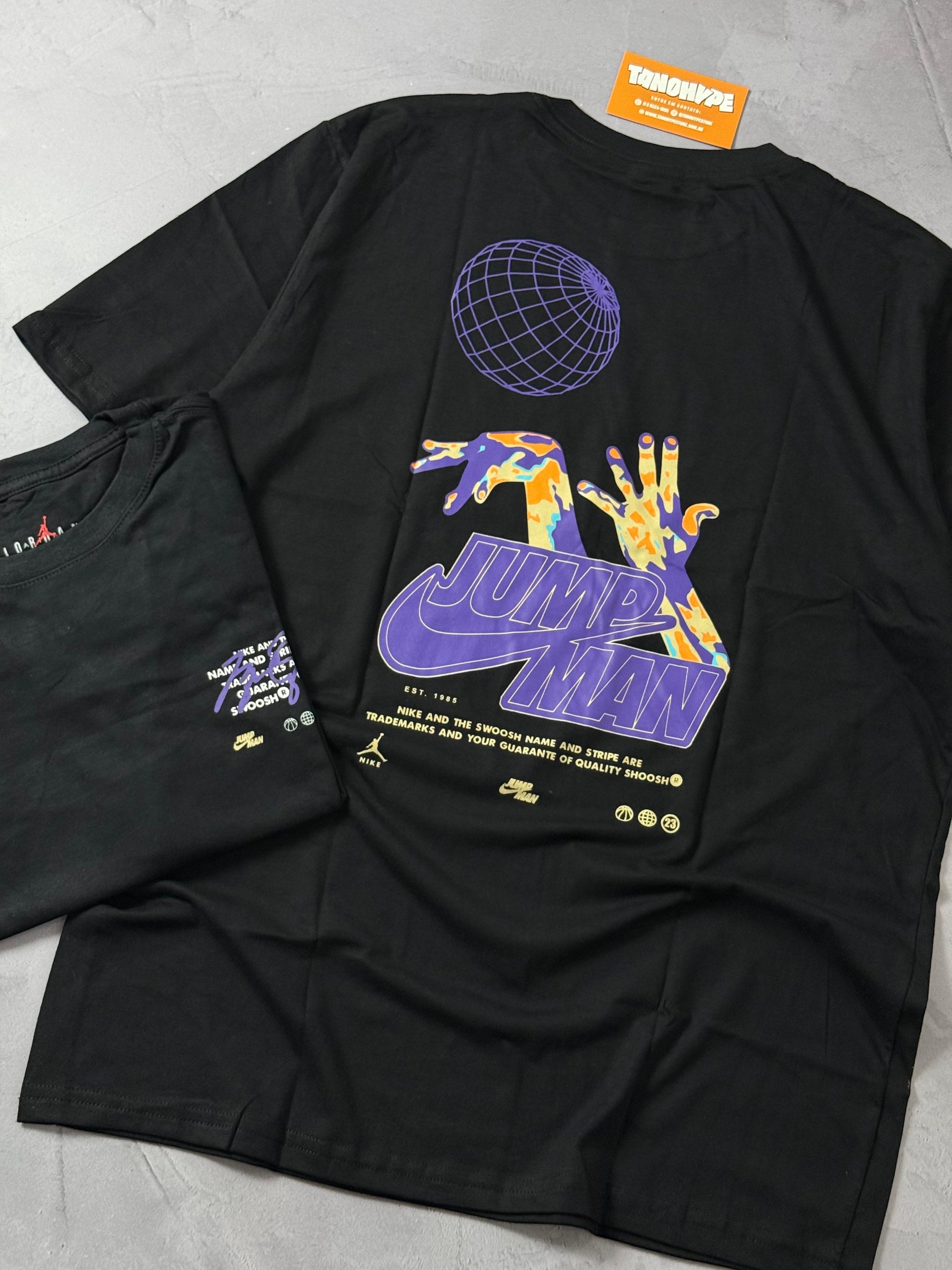 Camiseta Nike x Jordan Jumpman - Preto