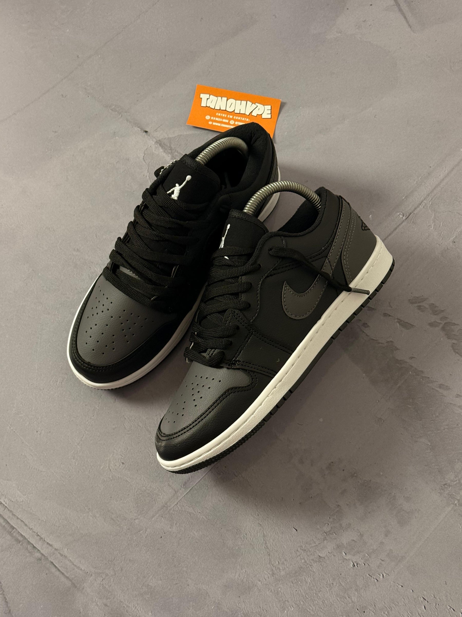 Tênis Nike Air Jordan Low 1 - Grey Dark