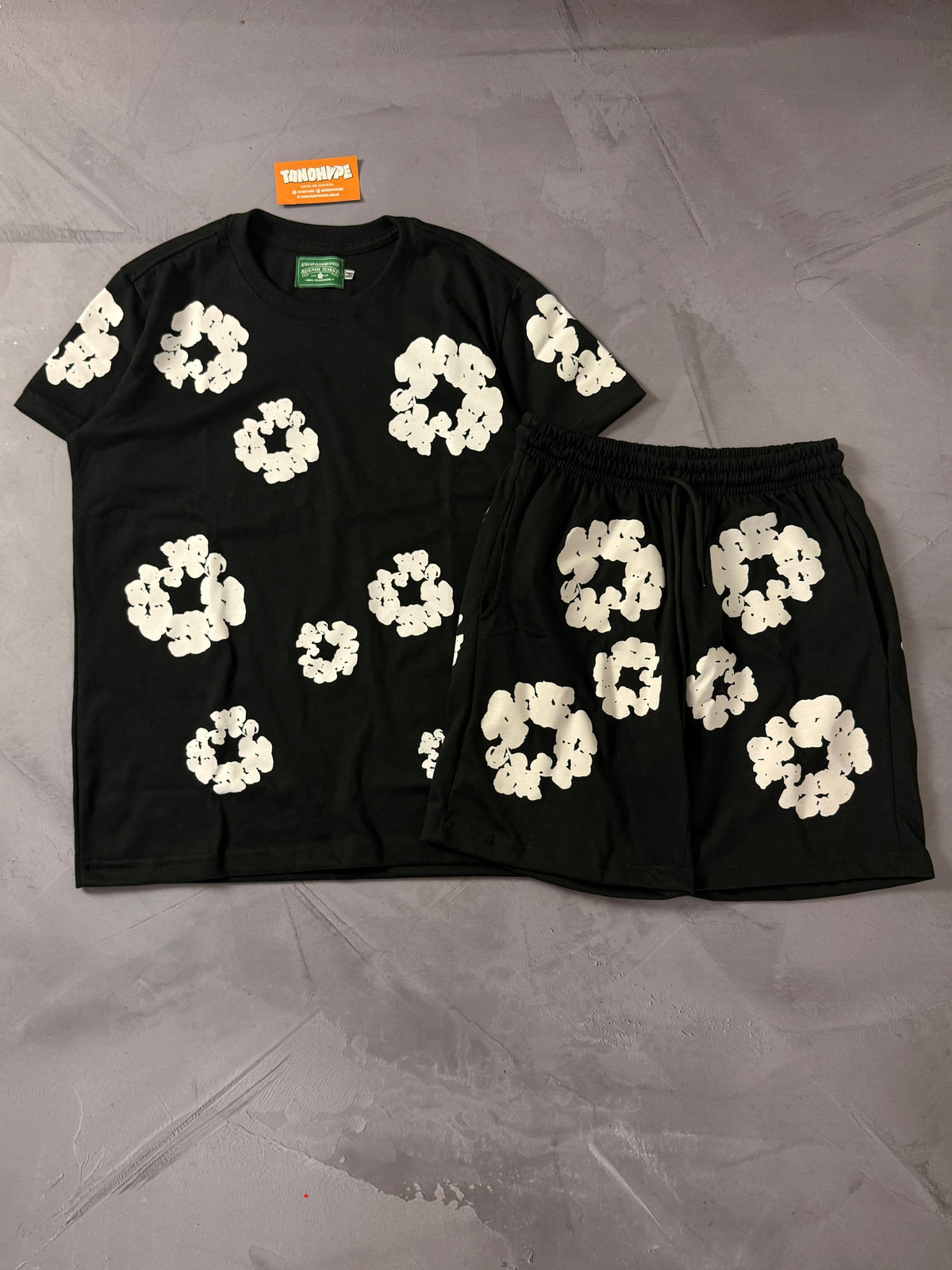 Conjunto Denim Tears - Preto