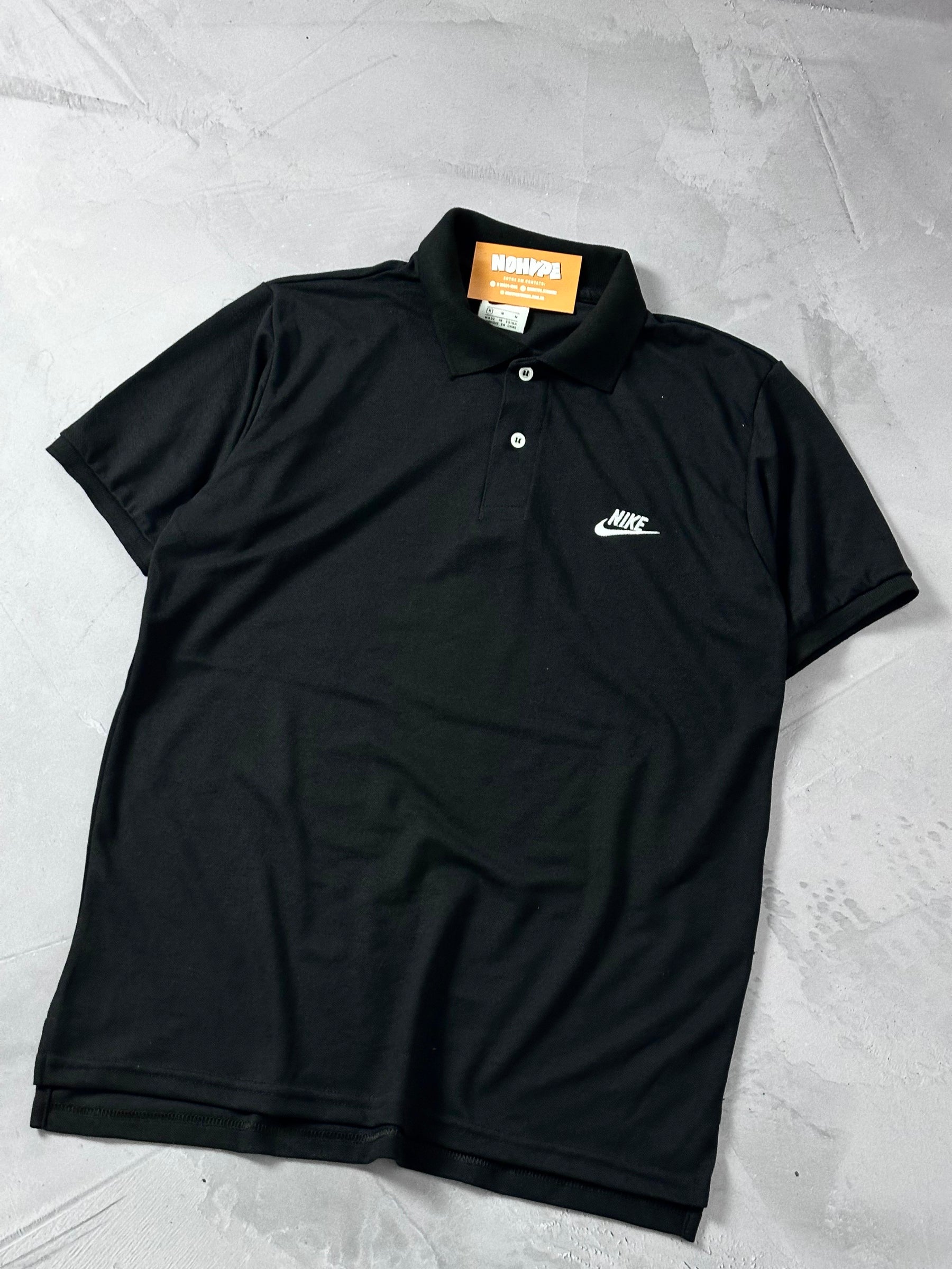 Polo Nike Sportswear - Preta