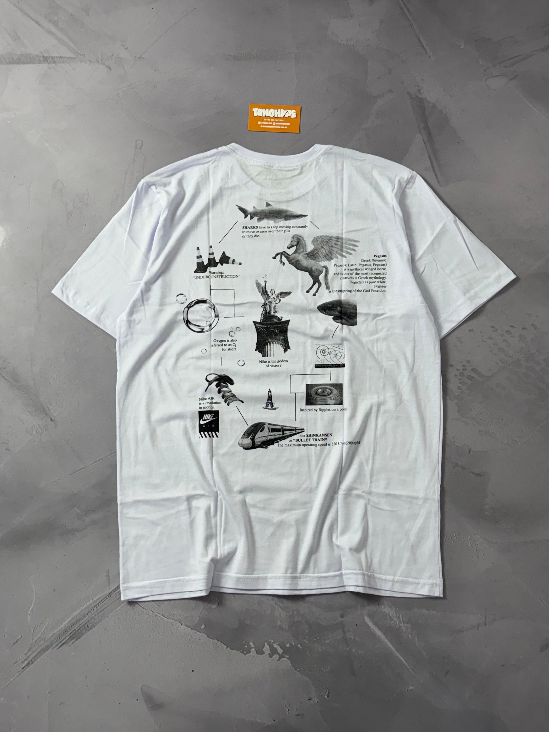 Camiseta Nike Air Pegasus - Branco