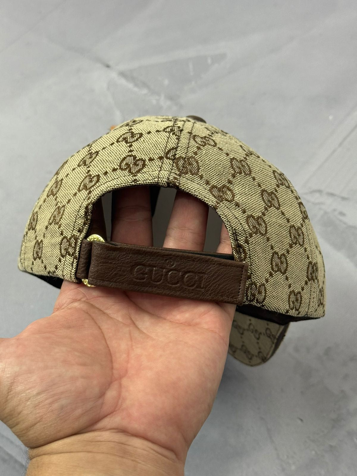 Boné Gucci - Bege 02