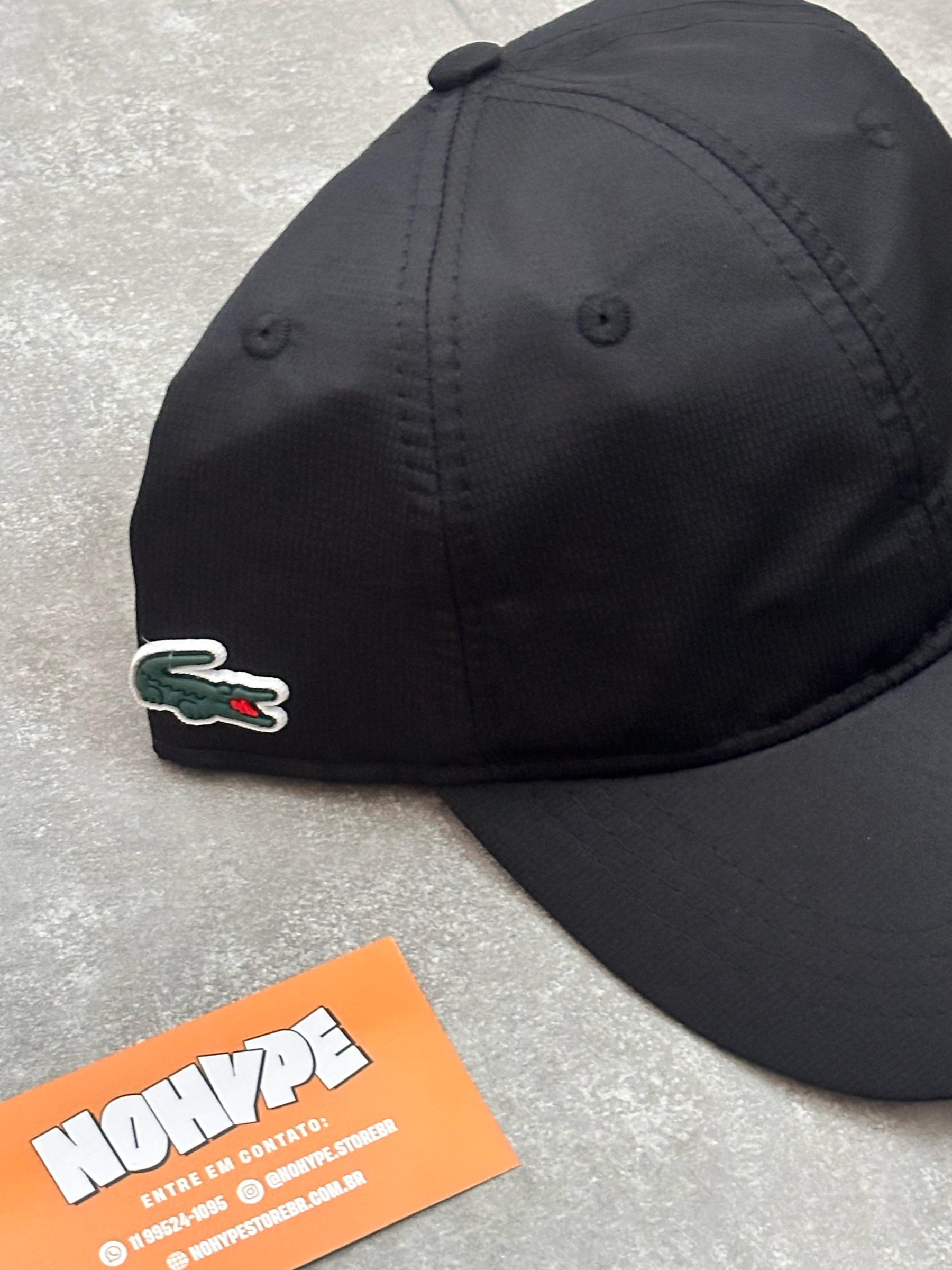 Boné Lacoste Sport - Preto