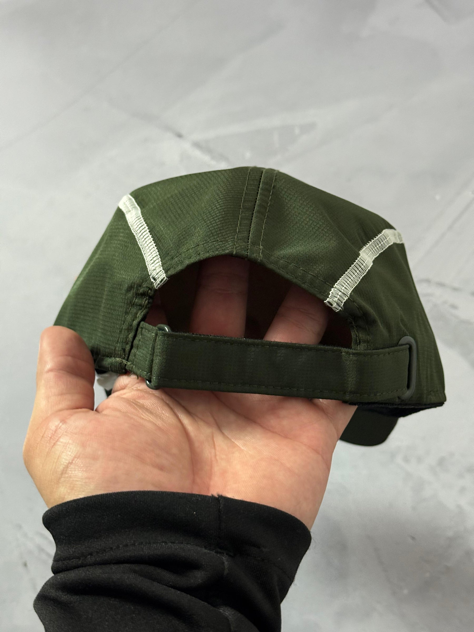 Boné Lacoste Five Panel - Verde Militar