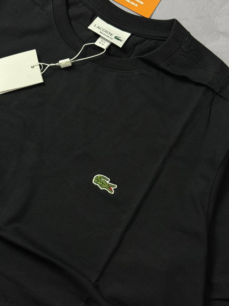 Camiseta Lacoste - Preta