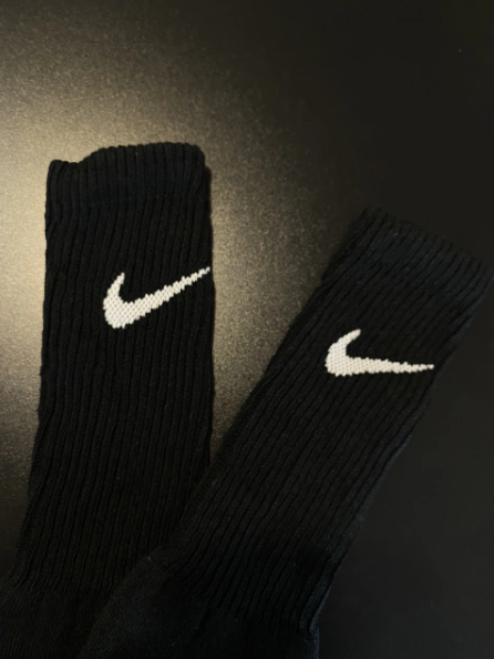 Meia Cano Alto Nike - Preta