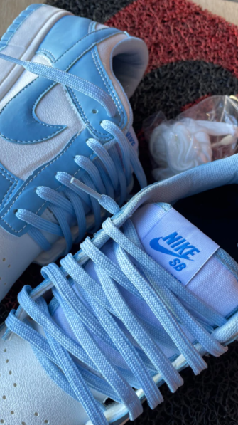 Tênis Nike Dunk Sb Low - Azul Bebê