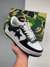 Tênis Bape Sta Low - Preto/Branco