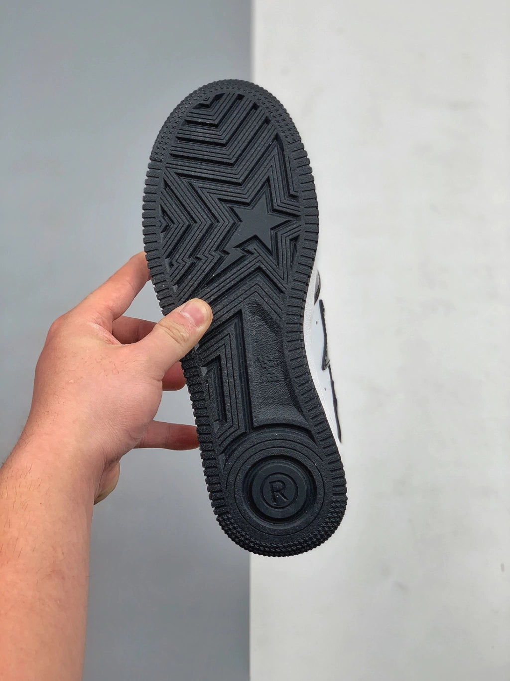 Tênis Bape Sta Low - Preto/Branco