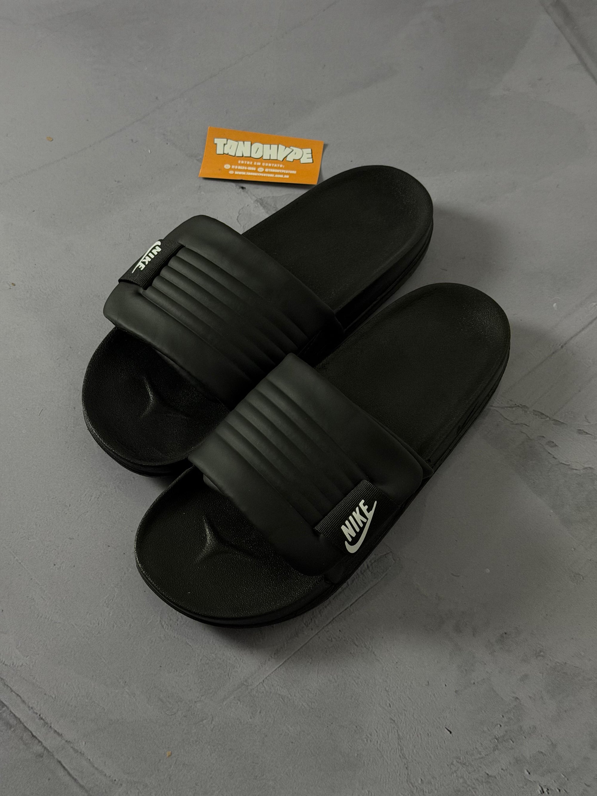 Chinelo Slide Nike Offcourt Adjust - Preto