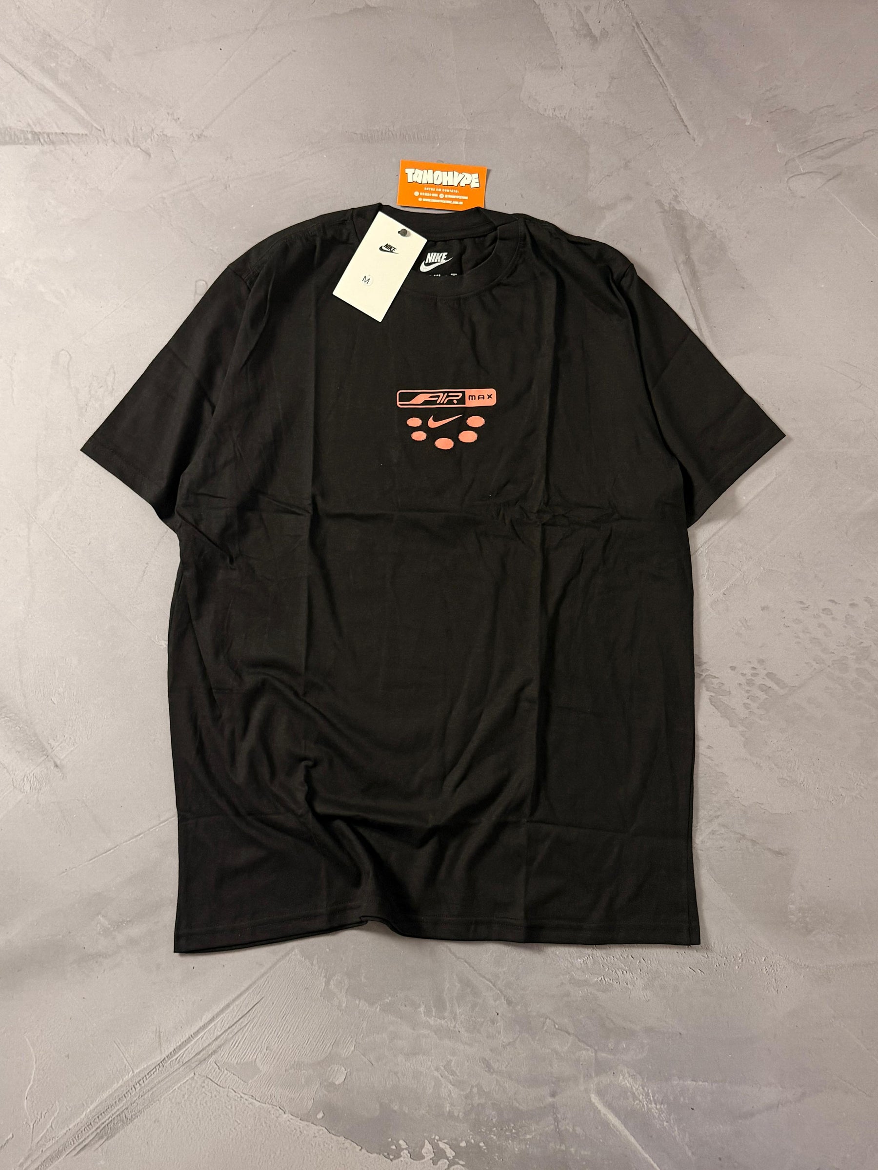 Camiseta Nike Air Max - Preto