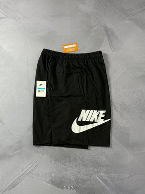 Shorts Moletom Nike Icon - Preto
