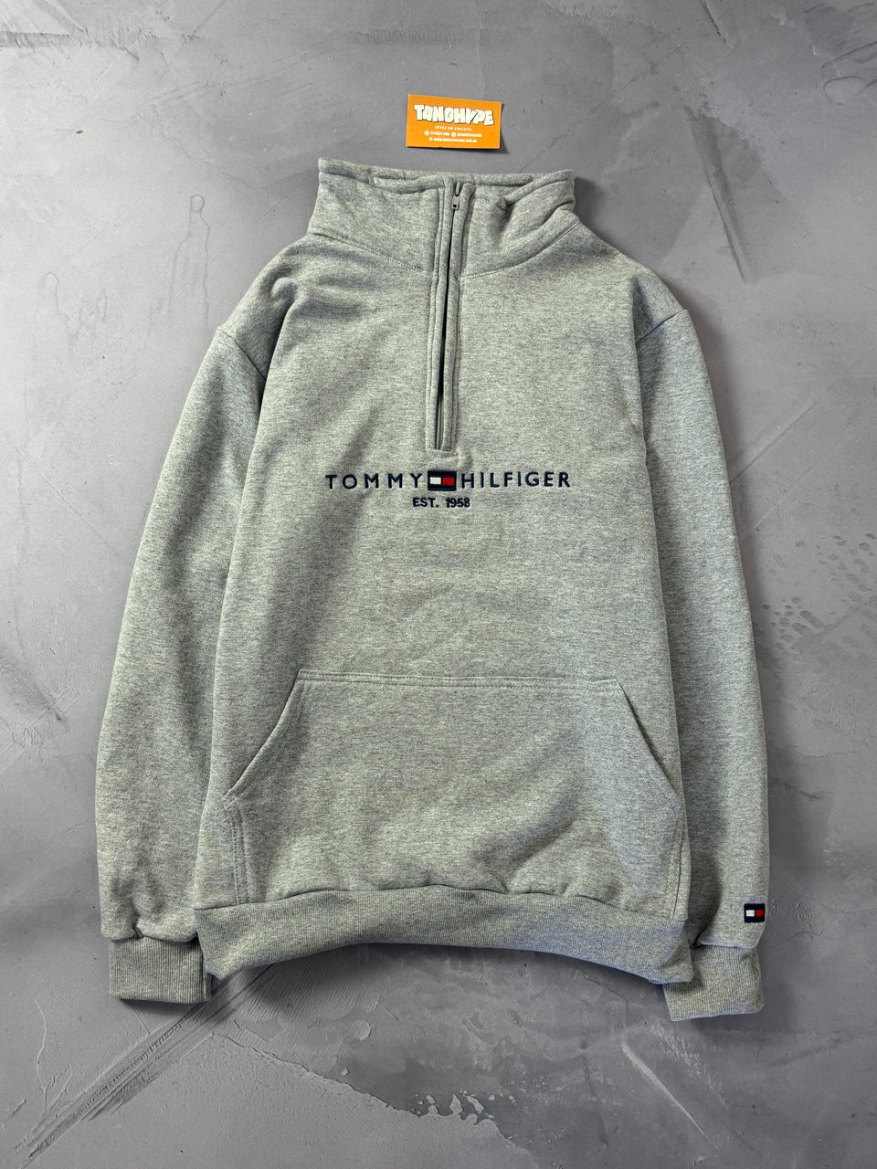 Moletom Tommy Hilfiger - Cinza
