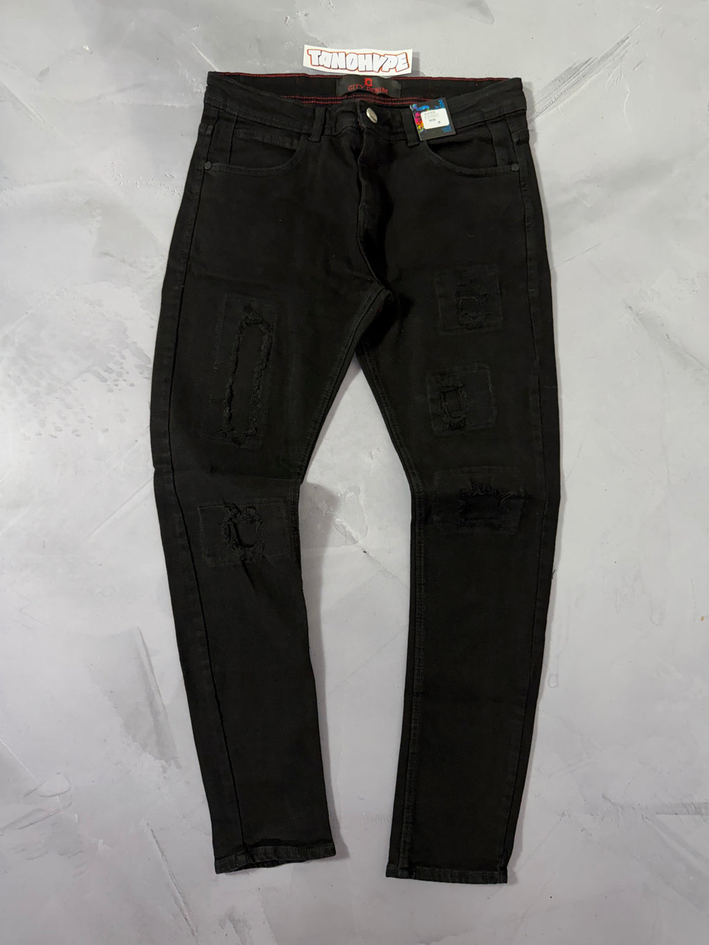 Calça Jeans City Denim - Preto 02