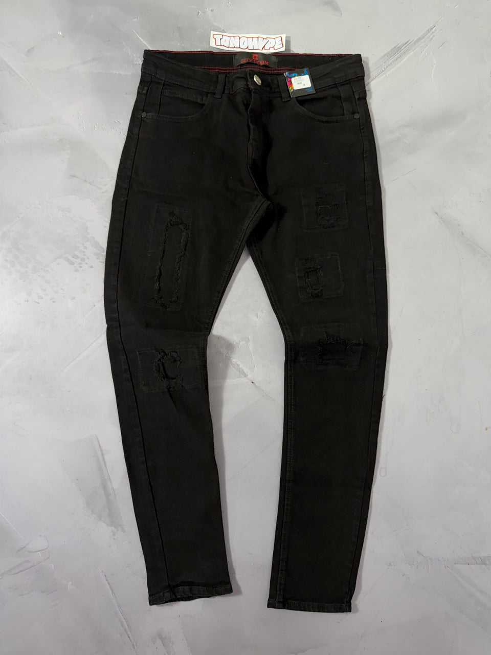 Calça Jeans City Denim - Preto 02