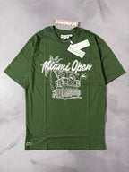 Camiseta Lacoste Miami Open - Verde