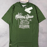 Camiseta Lacoste Miami Open - Verde