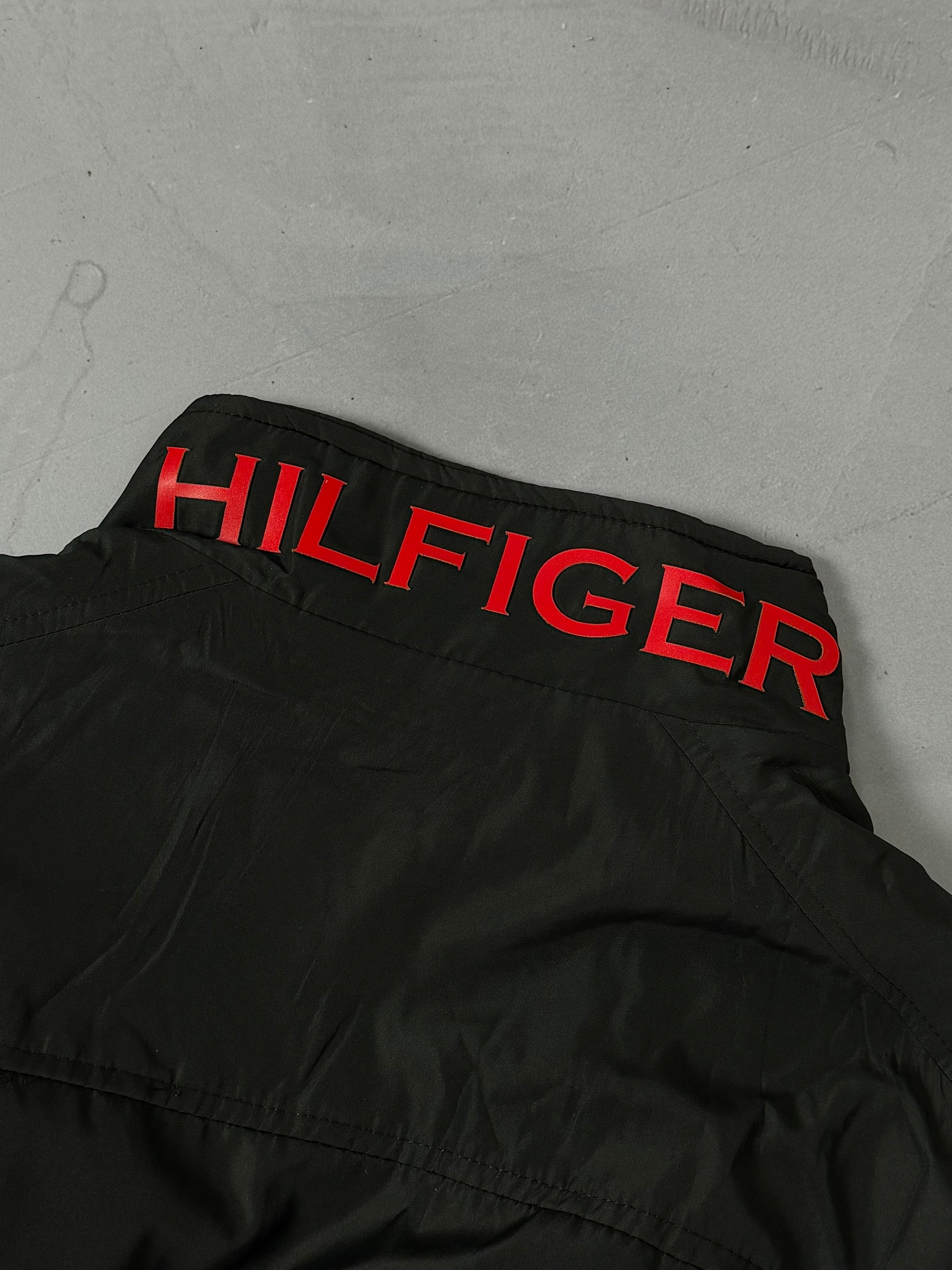 Jaqueta Velejador Tommy Hilfiger - Preto/Vermelho