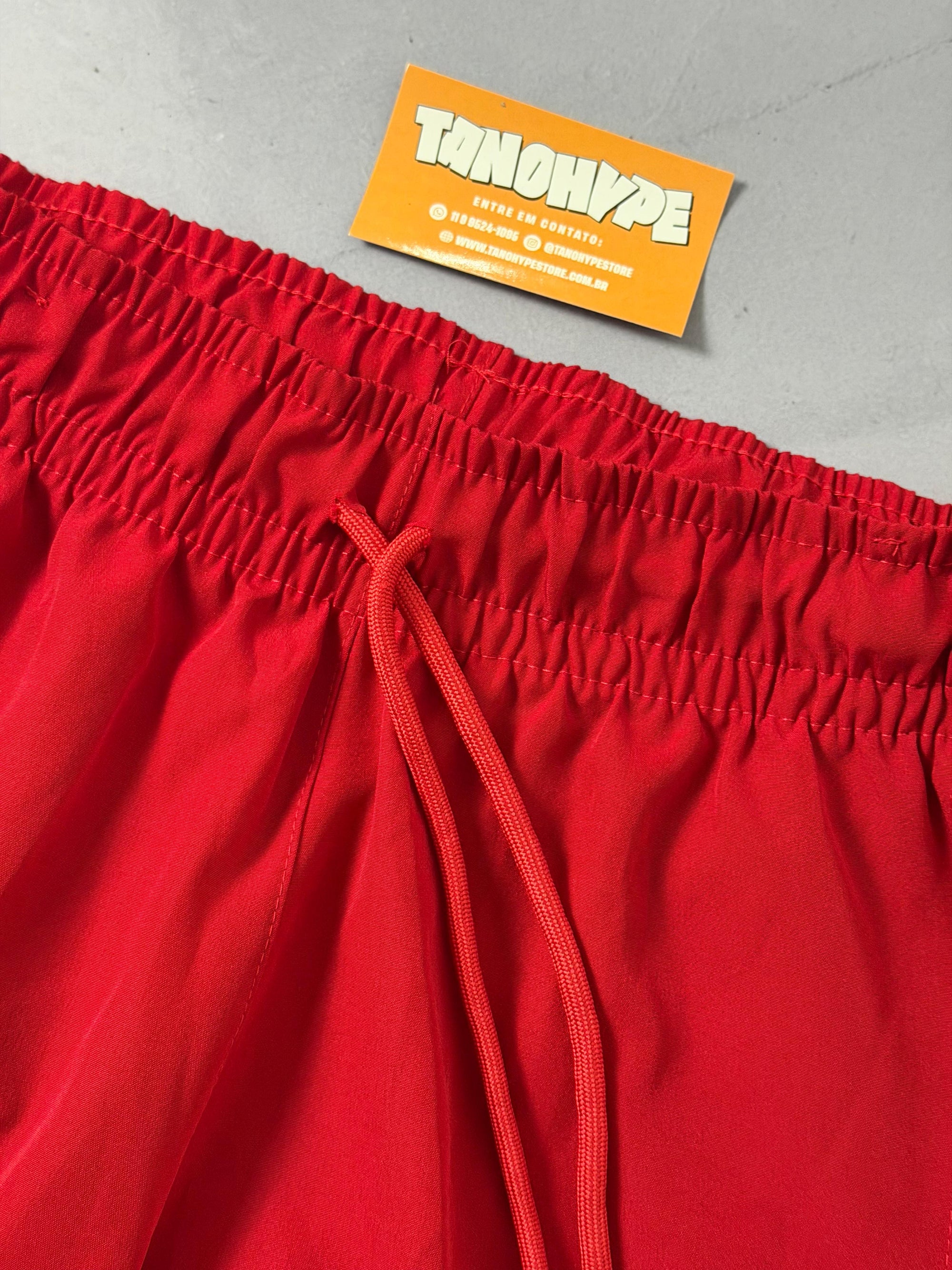 Shorts Tactel Jordan Basic - Vermelho