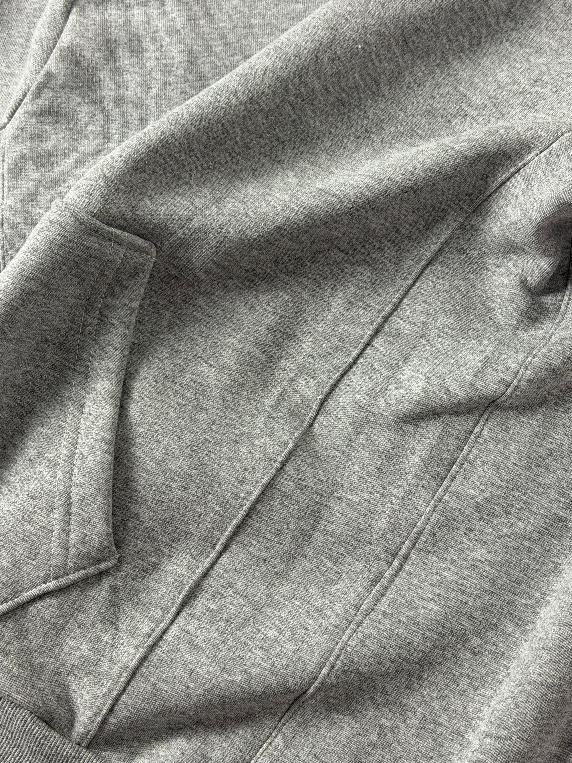 Moletom Nike Club C/Zíper - Cinza