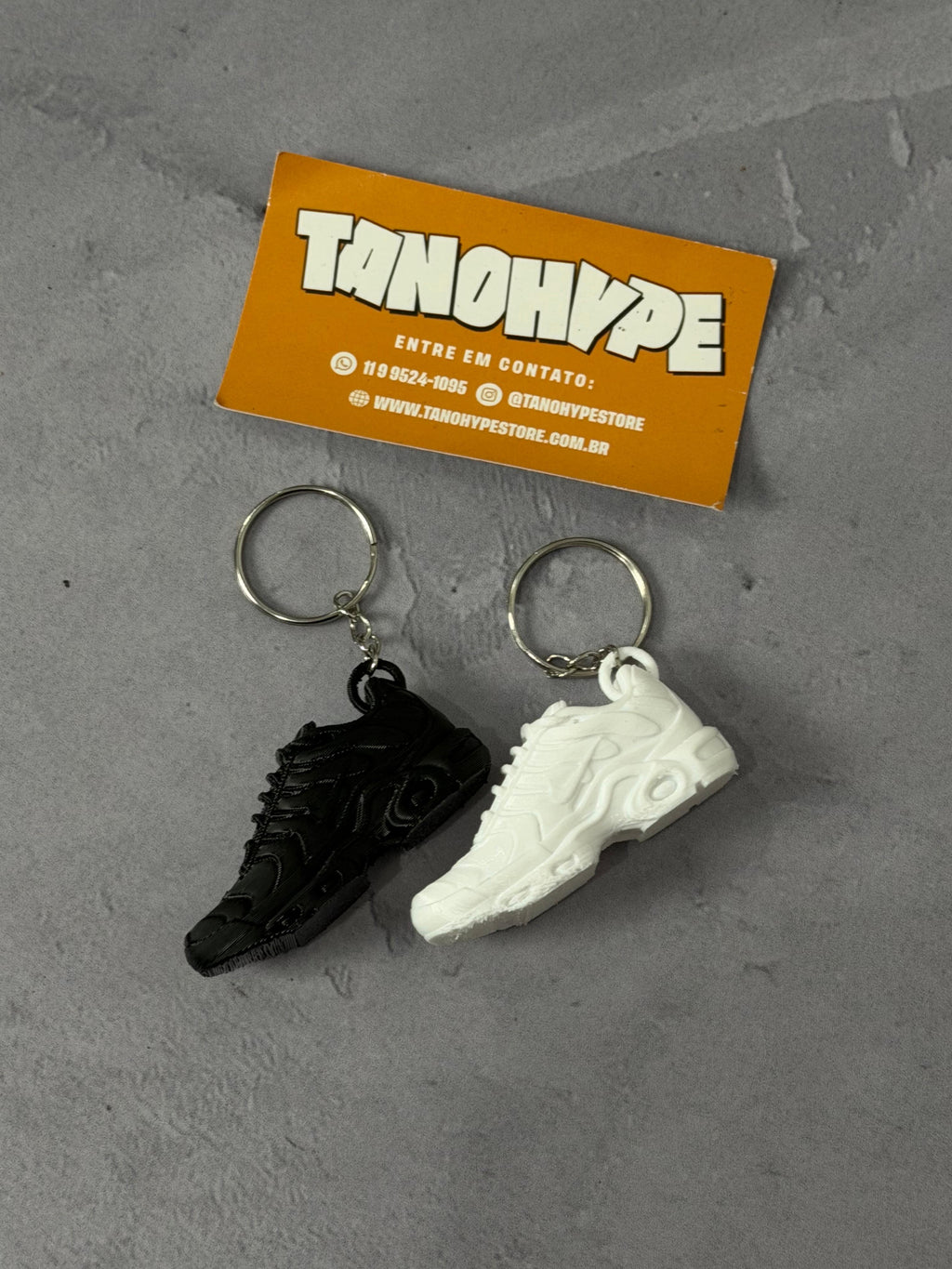 4 Chaveiros Nike Sneakers