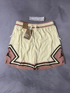 Shorts Jordan Diamond Dri Fit - Creme e Salmão