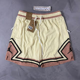Shorts Jordan Diamond Dri Fit - Creme e Salmão